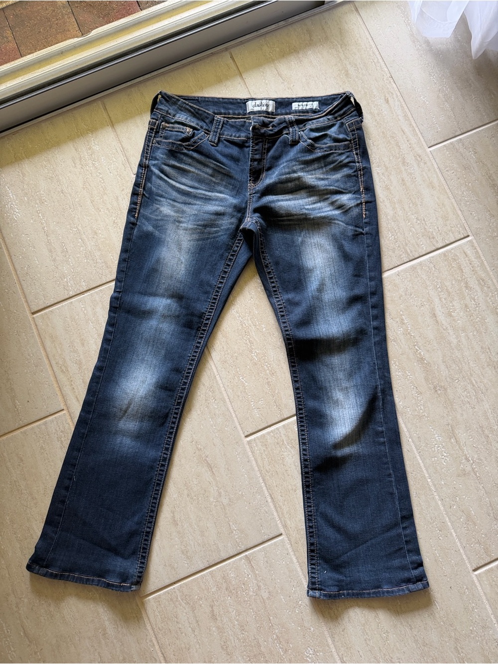 Daytrip Women's Dark Indigo Bootcut Jeans